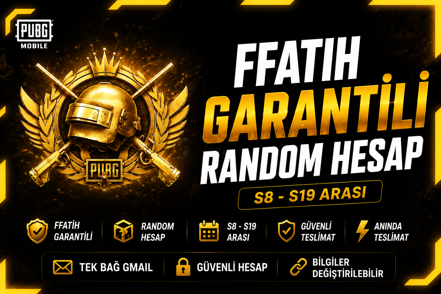 Fatih Garantili Random Hesap | Otomatik Teslimat