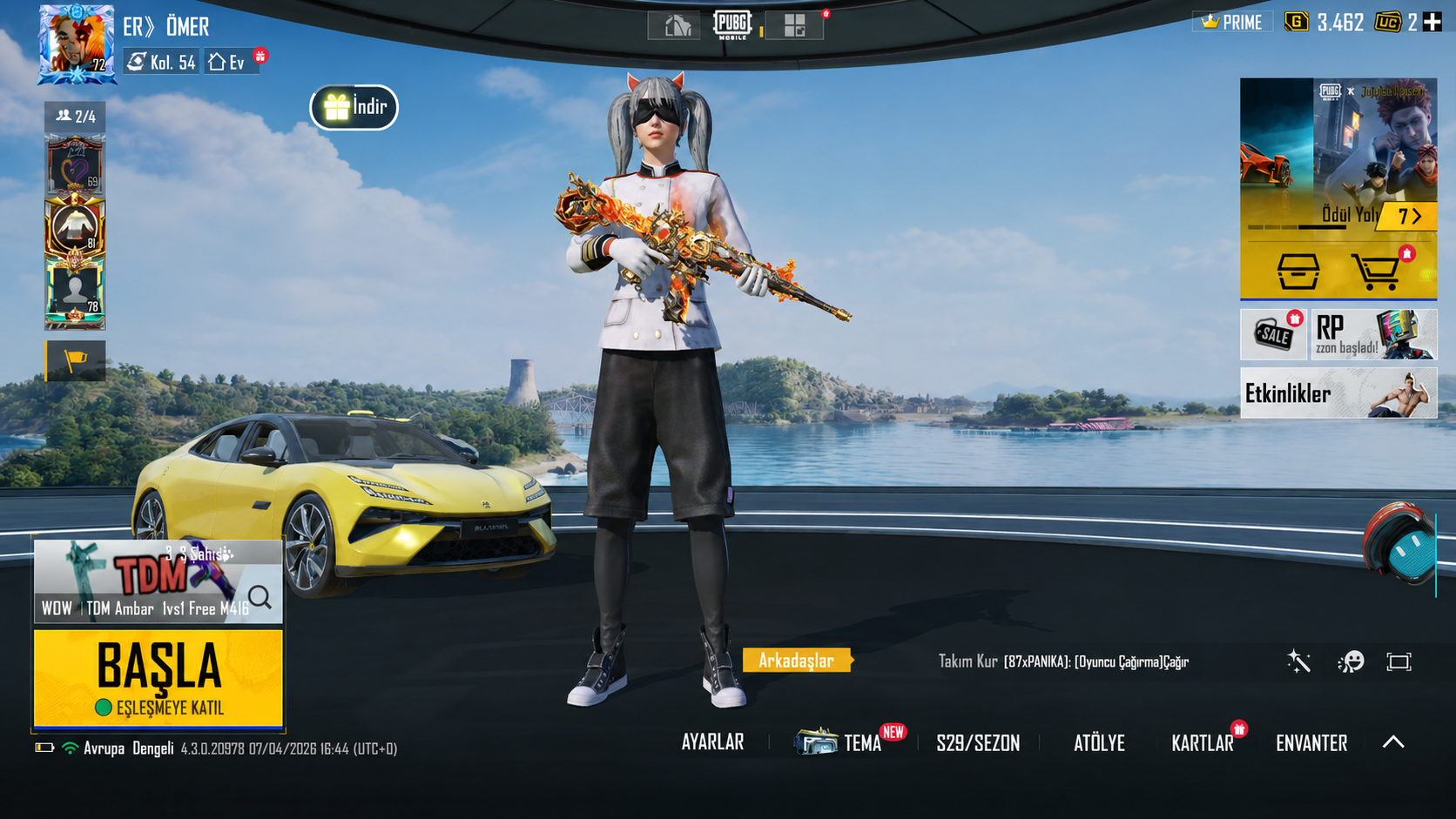 SON FİYATT! (3ADET M4) BUZ MAX! SPOR ARABA