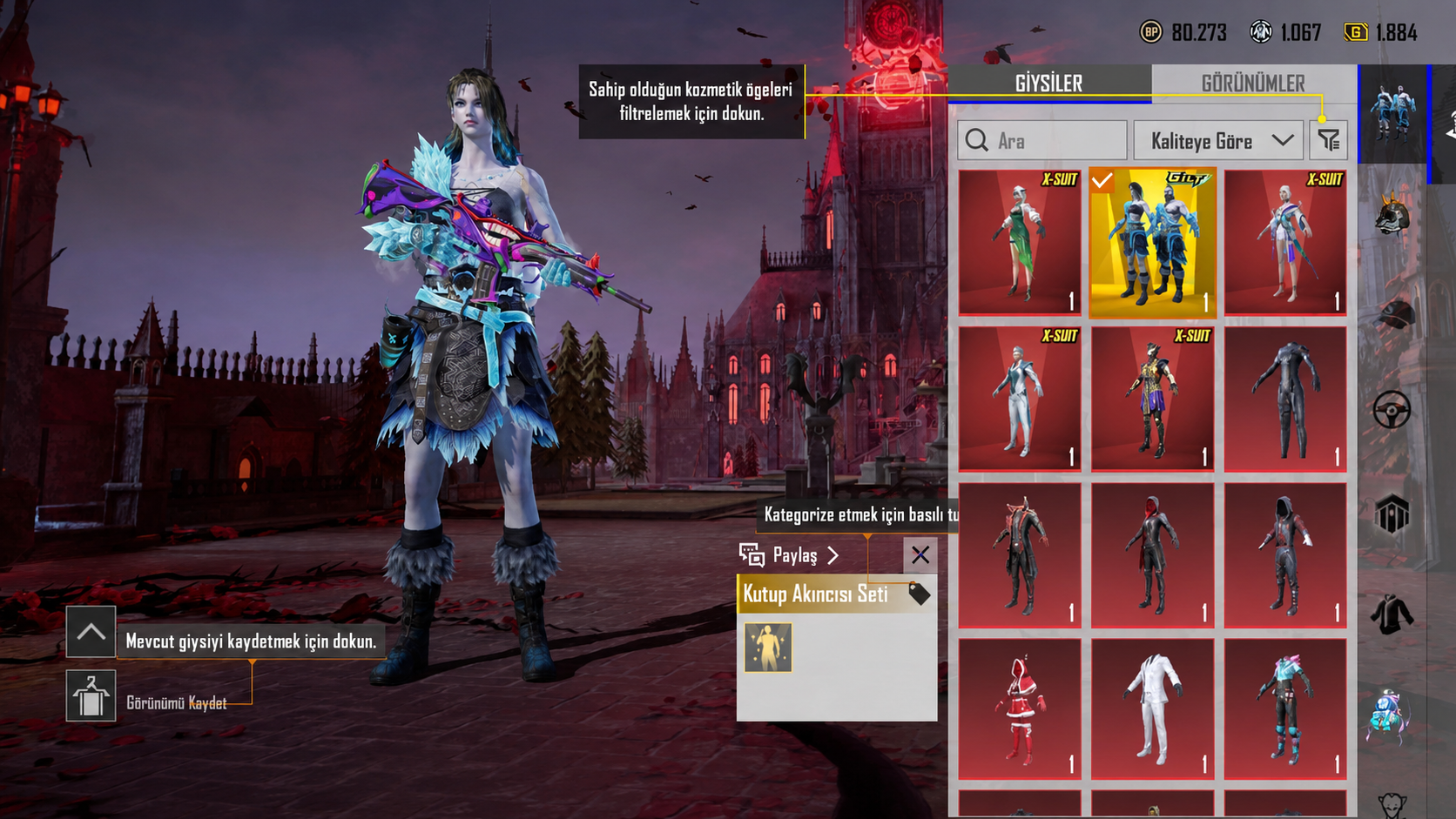 ⭐Çift Full M4⭐Dikenli Kask⭐4 X-Suit⭐1 Nihai⭐